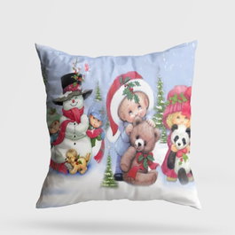 Aberto Design YY202344 Cojín de Lujo 50% Algodón 50% Poliéster 43x43 cm Relleno Silicona